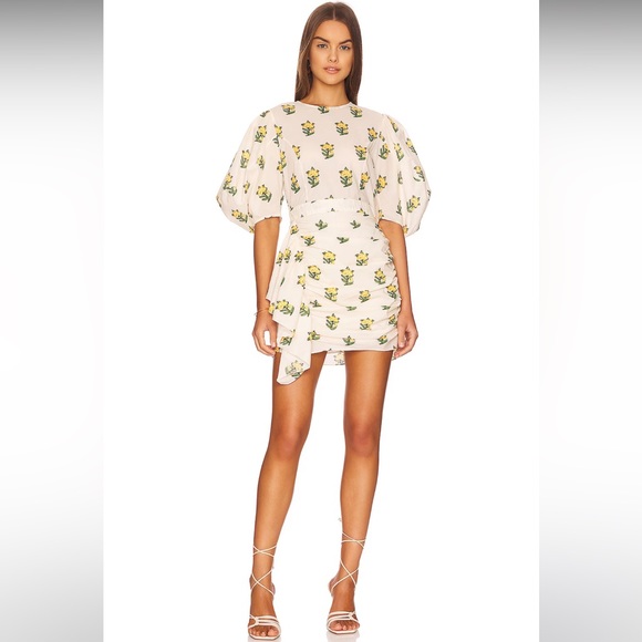 RHODE Pia Dress - Marigold - Size 2 - Picture 1 of 5